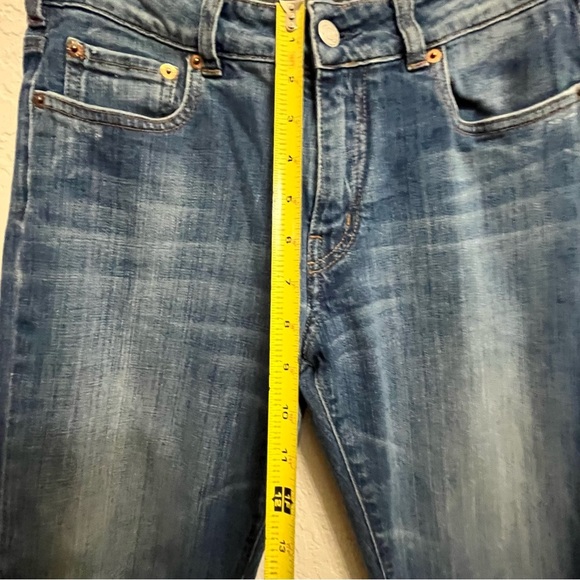 Notify Straight Leg Premium Designer Tailored Denim Blue Jeans SZ 27 - Picture 6 of 11